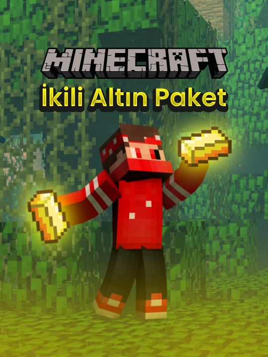 Minecraft 2x Altın Paket