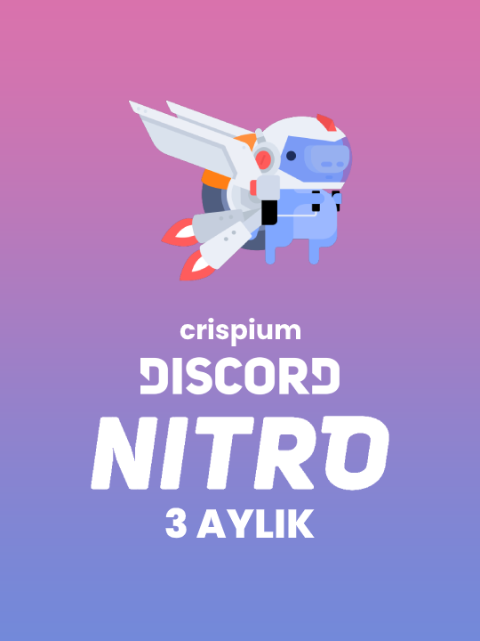Discord Nitro + 2x Boost (3 AYLIK)